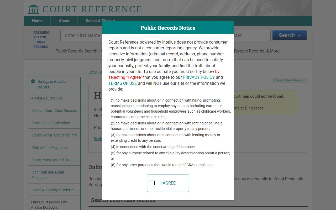 Homer divorce decree records - Homer district court
