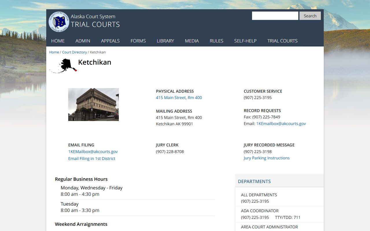 ketchikan divorce decree records - ketchikan court directory