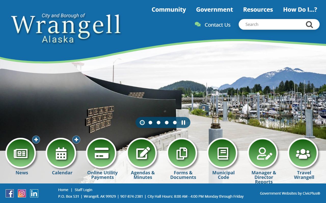 Wrangell City and Borough clerk information for divorce decree records